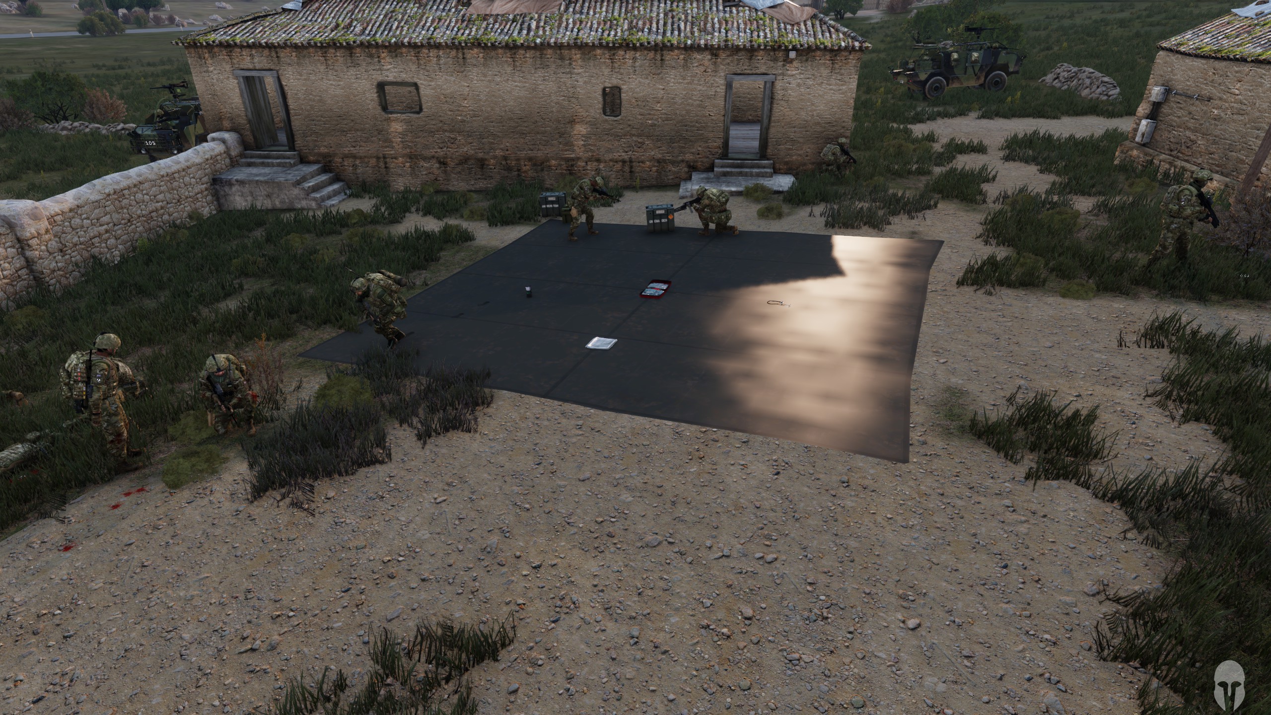 Eine VSS mit ttt_medic_backpack in Aktion.